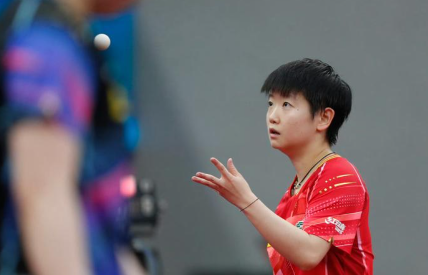 WTT美国大满贯女单决赛：孙颖莎4-3险胜蒯